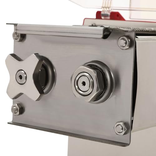 Máquina Eléctrica Cortadora de Carne 1100W Acero Inox miniatura 7