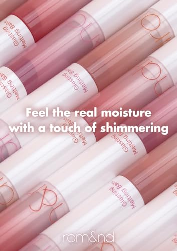 Image of Rom&nd Glasting Melting Balm 3.5g, Glossy, Plumping Lips, Moisture, Translucent, Water Bomb, High Pigmented, Vegan