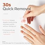 Modelones Nail Polish Remover Pads, Acetone Nail Polish Remover Wipes 50 PCS Professional Individually Wrapped Wet Wipes Easily & Quickly Lemon Smell Glycerin Moisturizing Big Size Portable - Image 3