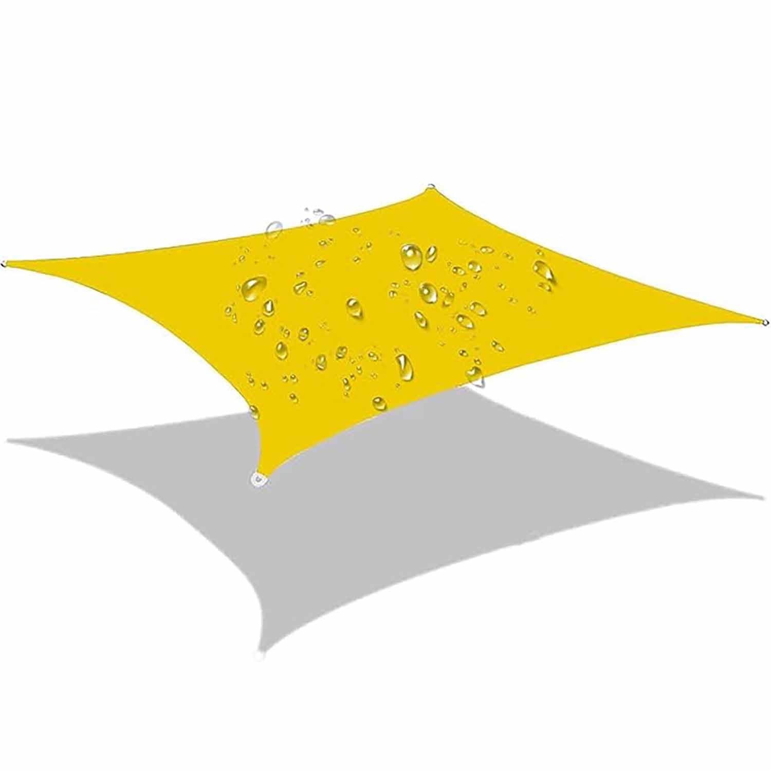Voile d'ombrage rectangulaire anti UV pour éviter la chaleur étouffante sur votre balcon