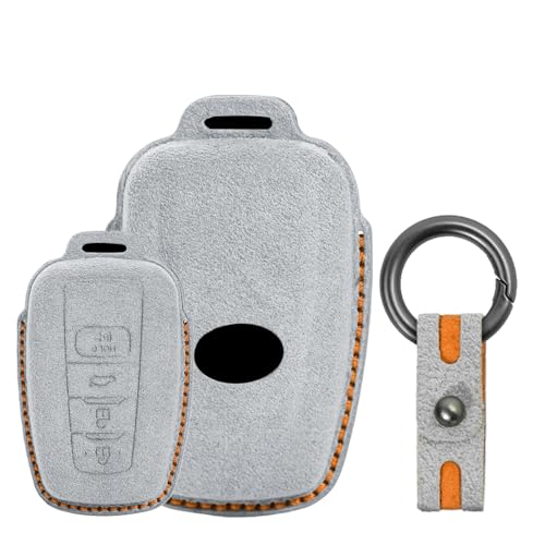 Coque de clé en daim pour Toyota Camry et Prado protégez votre télécommande avec style