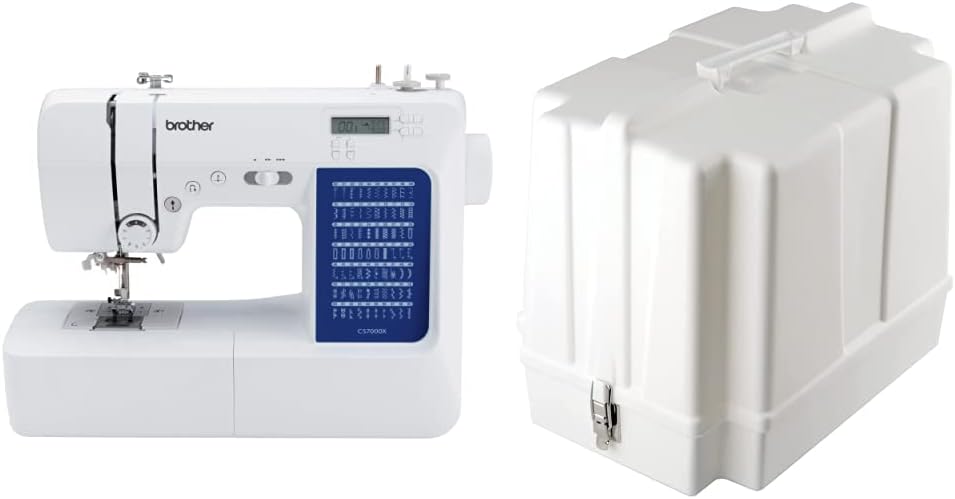 Brother CS7000X Computerized Sewing and Quilting Machine (70 Built-in Stitches) + Brother 5300A Sewing Machine Hardcase