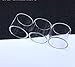 Produktbild Without brand 1 / 3PCS Gerade Ersatzglas-Behälter Pyrex Glasrohr Fit for Skyhook RDTA (Farbe : 3PCS)