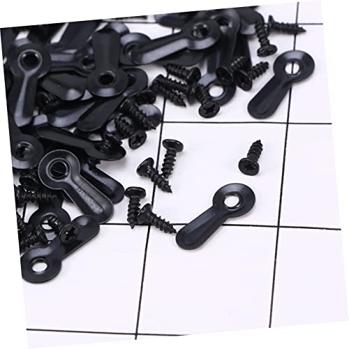 Image of Hohopeti 3sets Picture Hanging Kit Small Nails Hooks for Framing Frame Hangers Hanging Hardware for Wall Decor (12 Hooks) 100pcs*3