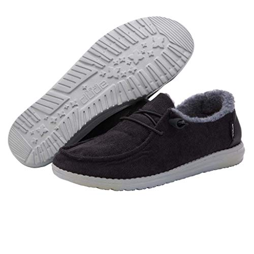 Image of HEYDUDE Women's Wendy Chambray | Women's Shoes | Women's Lace Up Loafers | Comfortable & Light-Weight