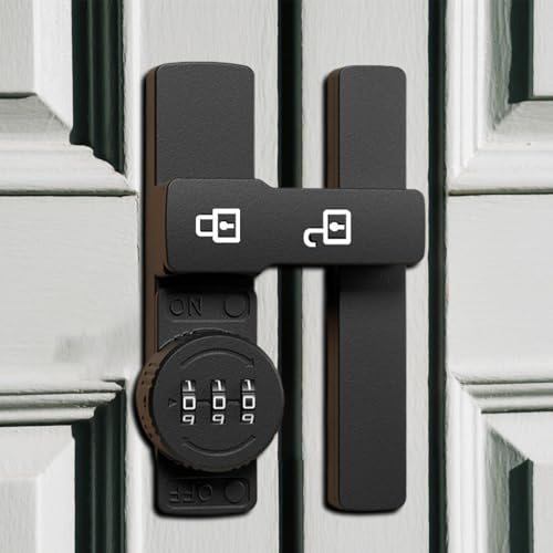 Serrure de sécurité pour dortoir Teksome code pour armoire et placard - 3
