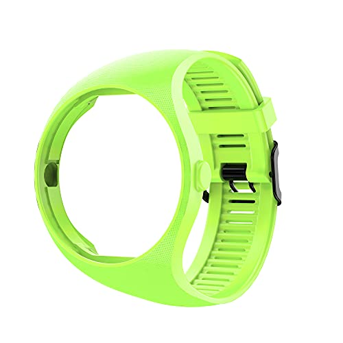 JINQII Correa de Repuesto de Silicona de Color Puro para Reloj Inteligente Polar M200
