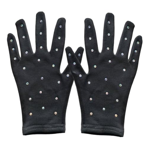 Figure-skating Performance Gloves Lace Gloves for Women Decorative Dance Party Stage