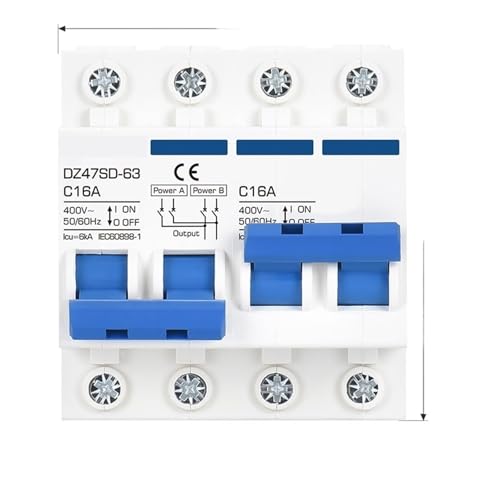 Disjoncteur verrouillage alimentation CA 220V pour basculer sur groupe électrogène