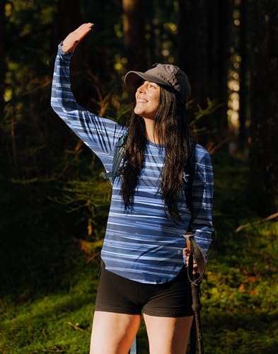 Image of Women's Sun Shirts UPF 50+ Long Sleeve UV Protection Shirt Lightweight Quick Dry Workout Hiking Tops for Women