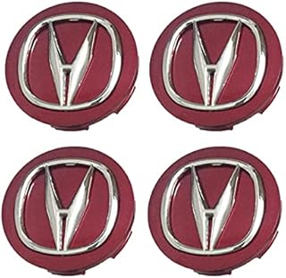 Sygm 69MM Car Wheel Center Hub Cover Caps for Acura RDX TLX CDX MDX RDX ZDX TL TLX TLX-L RLX TSX RSX Integra Exterior Accessories