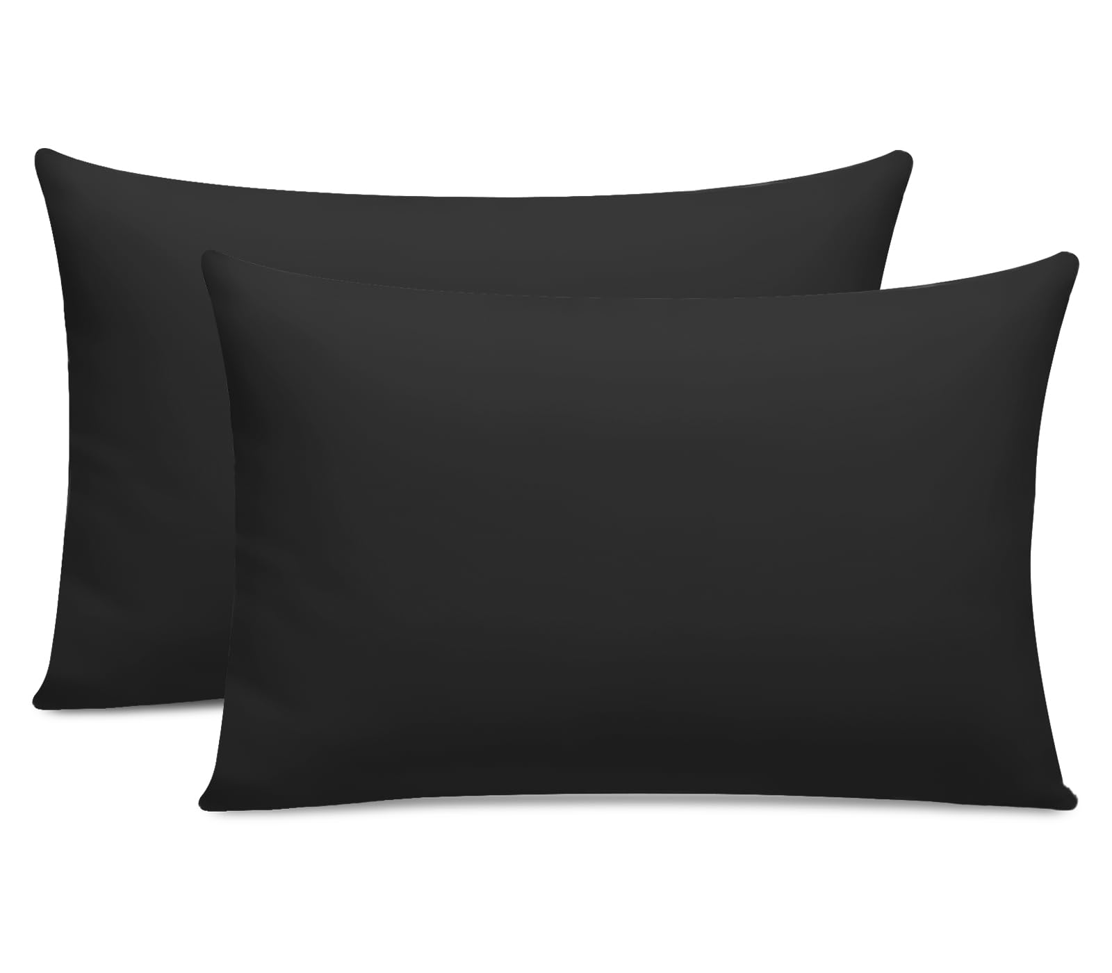 Pamposh 400 Thread Count Egyptian Cotton Pillow Cases 2 Pack Breathable Ultrasoft Pillow Covers from B&Q