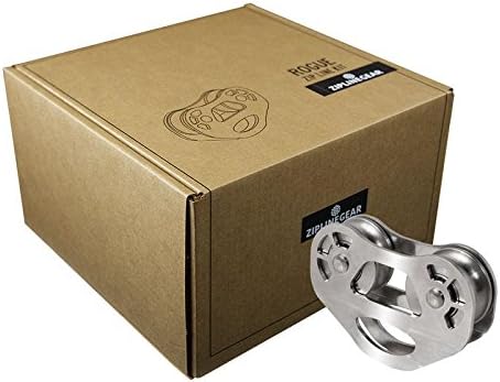 Kit de tirolesa de 400 pies (un juego de equipo de conducción)