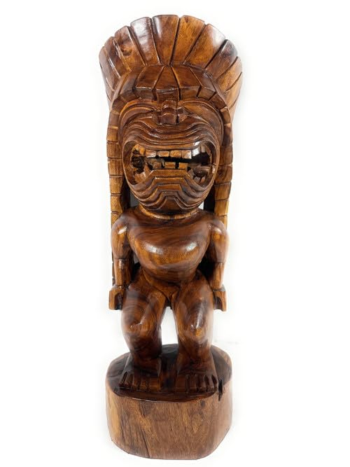 Amazon.com: Tikimaster Premium Traditional Kanaloa Tiki 31 inch