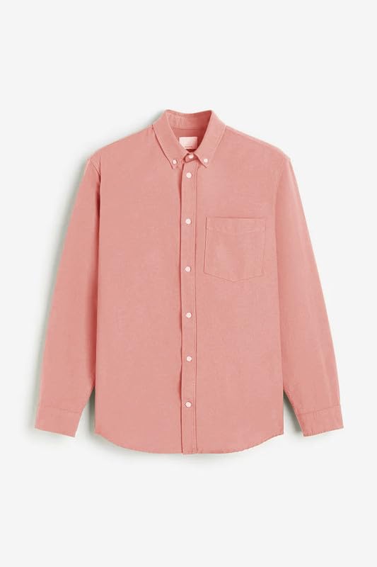 Image of BE ACTIVE Men's Oxford Cotton Lycra Casual Shirt || Men Stylish Shirt || Full Sleeves || Simple Shirt for Men || Timeless Style & Comfort