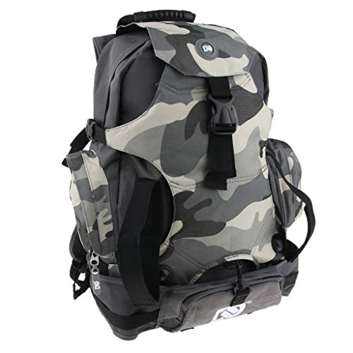 MagiDeal Sac à Dos Chaussures Patinage e Transport Rollers 'Entrainement et Porte-Rollers, Camo, 53x36x19cm