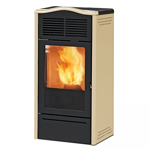 STUFA A PELLET ITALIANA CAMINI PIRO PLUS (BEIGE)