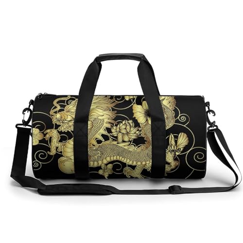 Sac de voyage week-end Dragon d'or pour camping et randonnée active