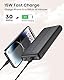 Solar Powerbank 27000mAh, Hiluckey Tragbare Solar Ladegerät 3A USB-C Power Bank mit 3 Ausgängen Schnellladung Externer Akku für Smartphones, Tablets und mehr