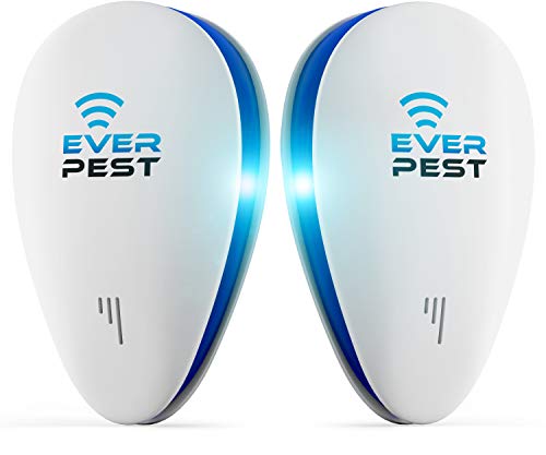 Ultrasonic Pest Control Repeller - Easy & Humane Way to Repel Rodents, Ants