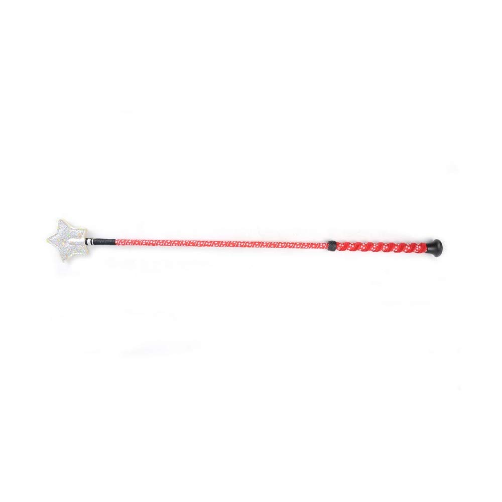 Cravache d'équitation en forme d'étoile Rose 25.5in