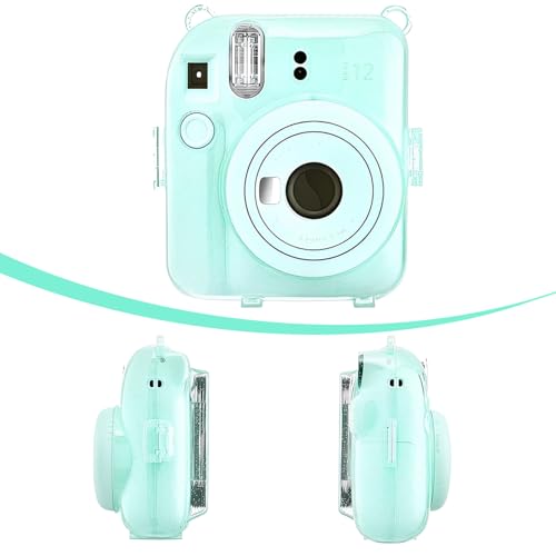 Estuche protector para cámara Fujifilm Instax Mini 12 verde miniatura 4