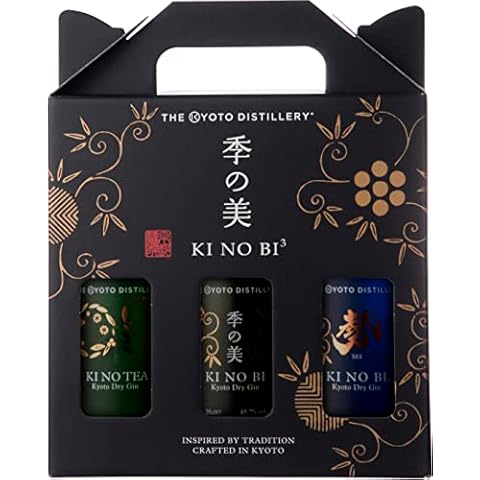 Ki No Bi Gin Tasting Pack with 3 Bottles Cover