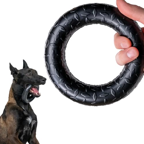 Monster K9 Indestructible Ring Dog Toy Durable for Aggressive Chewers...