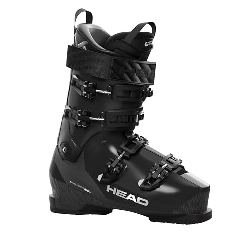 Head Kaliber 100 MV Alpine Ski Boots (Black, 28.5)