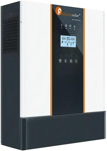 Angled view of the Felicity IVEM5048 Off-Grid Inverter