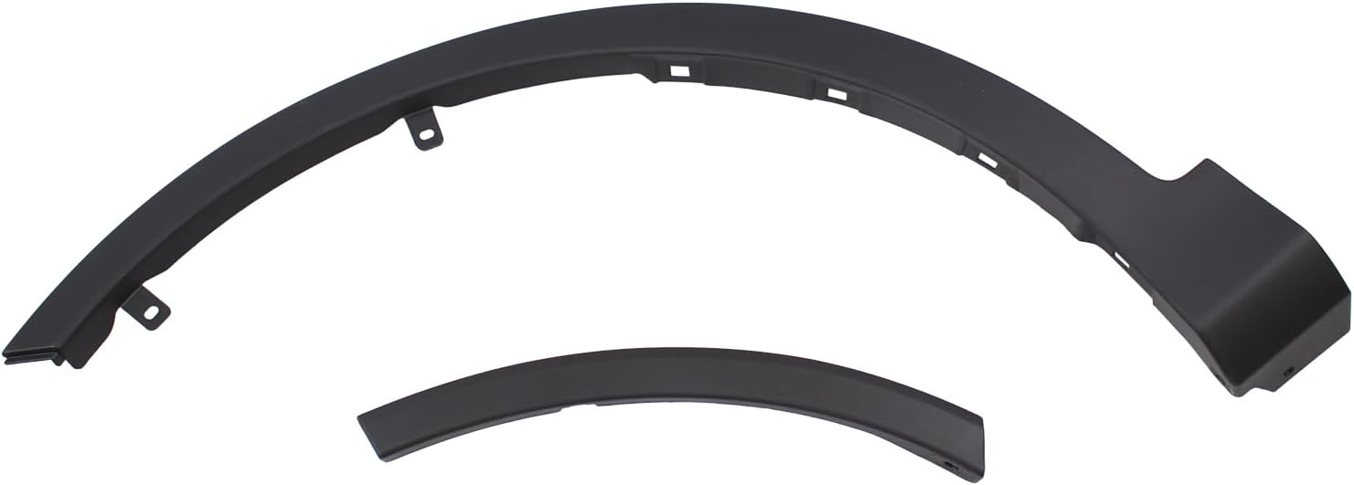 Front Driver Side Wheel Fender Flare Molding Trim Forward and Rearward for Toyota RAV4 2013-2018