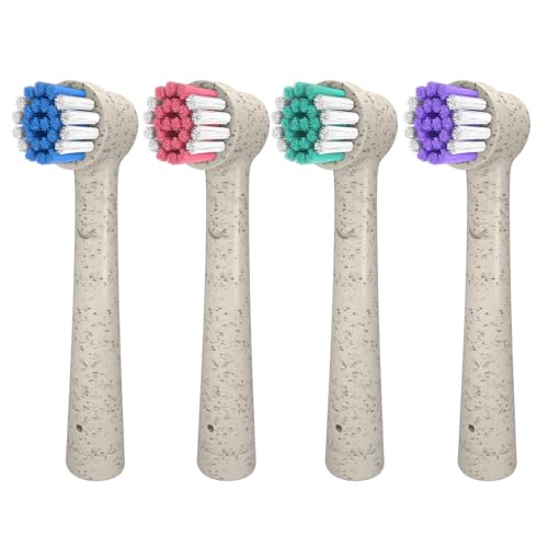 Biodegradable Replacement Toothbrush Heads Compatible Compatible with Oral-b Braun -