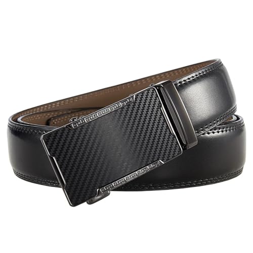 Men's 3.5Cm Business Belt Classic Alloy Buckle Leather Denim Casual Belt3