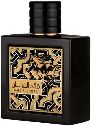 Lattafa Qaed Al Fursan for Unisex Eau de Parfum Spray, 3 Ounce