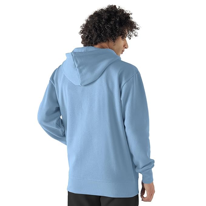 Image of FUNKY MONKEY Men's Full Zip Hoodie Sweatshirt | Soft Warm Fleece | Hooded Jacket | Loose Fit | Casual, Gym & Travel Winter Wear
