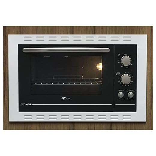 FISCHER FORNO ELÉTRICO EMBUTIR FIT LINE 44L NEW BRANCO 220V - 26818-58803