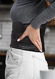 Inspack Back Brace for Lower Back Pain Women/Men, Lumbar Support Belt Pain/Herniated Disc Relief Device, Sciatic Nerve Brace, Scoliosis Back Braces, Backbrace Belts, Spinal Stenosis (XL)