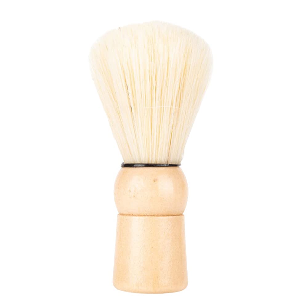 KINDOYO Cepillo Cuello Duster - Peluqueros Profesionales Cepillo de Peluquería Cepillo de Limpieza suave para Cabello con Mango de Madera