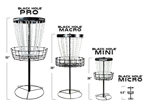 MVP Black Hole Pro Disc Golf Basket - Image 5