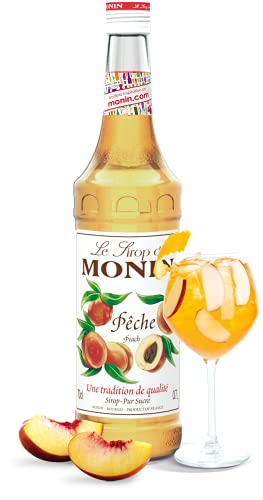 Monin Peach Syrup, 700ml - Afbeelding 3