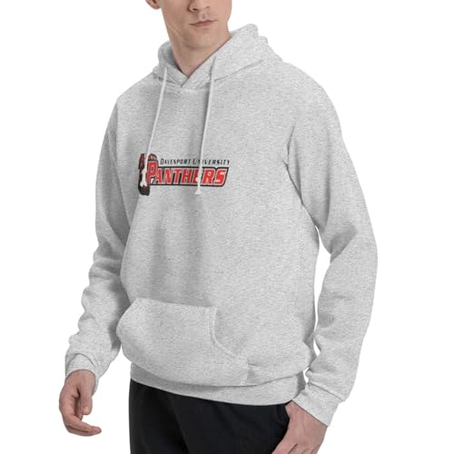 Davenport University Men'S Hoodie Winter Casual Hooded Sweatshirt Men'S Sweater Long Drawstring3