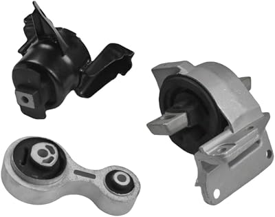Engine Motor &amp; Transmission Mount &amp; Torque Strut Mount Set 3PCS Fit for Mazda 6 2009-2013 2.5L Replaces A4431, A5583, A4443