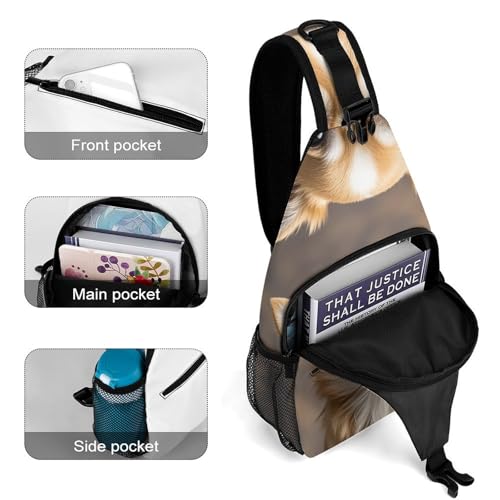 Bolso cruzado tipo bandolera para deporte y viaje miniatura 4