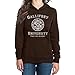 Produktbild Shirtgeil Gallifrey University Damen Schwarz Medium Kapuzenpullover Hoodie - Doctor Time Academy Who