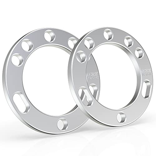 MZS 6x5.5 / 6x139.7 Wheel Spacers, 1/2" Thick 5x5.5 / 5x139.7 5x135 6x135 Flat Wheel Accessorie Parts fit 5 lug 6 lug Compatible with F150 | Raptor | Lightning | Ranger | Expedition | Bronco