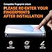 MAGIC JOHN 2 Pack for Samsung Galaxy S24 FE 6.7inch Tempered Glass Screen Protector, Auto Dust-Elimination Installation, Bubble Free, HD Clear, Easy Installation