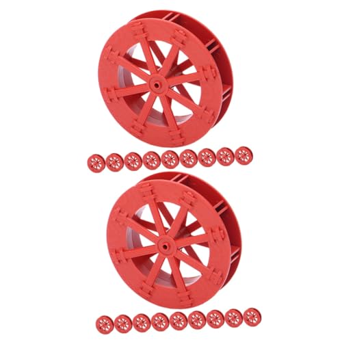 Happyyami 2sets Indoor Water Fountains Accessory Micro Water Wheel Aquarium Decor Wheel for Fish Tank Zen Garden Tool 10pcs*2
