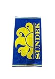 costumi sundek bambino saldi  SUNDEK CLASSIC LOGO TOWELCOLOR OVER SKY 02 A2202 - OVER SKY 02 One Size