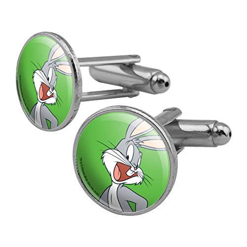 Set de Mancuernas Redondas Bugs Bunny Color Plata miniatura 1