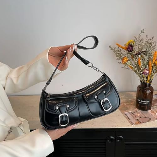 Bolsa Feminina De Ombro Estilosa Pequena Sofisticada Moderna Baguete Reveillon Natal Presente Novida